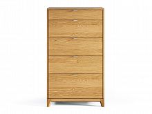 высокий комод case натуральный дуб фасады шпон в Нижневартовске