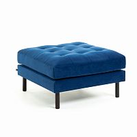 пуф квадратный bogart ткань темно-синий от la forma (ex julia grup) в Нижневартовске