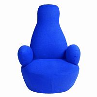 кресло bottle chair синее в Нижневартовске