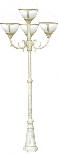 садово-парковый светильник arte lamp monaco a1497pa-4wg в Нижневартовске
