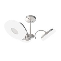 потолочная светодиодная люстра idlamp frittelle 107/3pf-ledwhitechrome в Нижневартовске