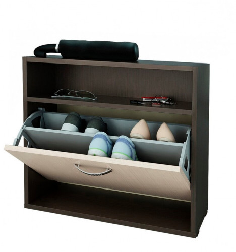 обувница шарм-дизайн классика-1 венге вяз в Нижневартовске