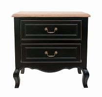 тумбочка loris черная в Нижневартовске