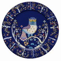 тарелка taika с синей совой в Нижневартовске