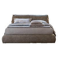 кровать двуспальная 160х200 серая sharpei в Нижневартовске