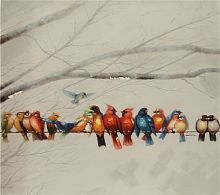 картина маслом весна приближается в Нижневартовске