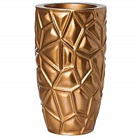 кашпо delta цвет темно-золотистый 27*27*48 в Нижневартовске