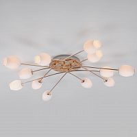 потолочная люстра eurosvet tulip 30135 золото в Нижневартовске