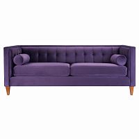 диван jack трехместный прямой пурпурный в Нижневартовске