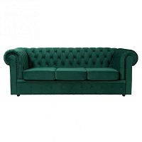 диван честерфилд большой прямой зеленый в Нижневартовске