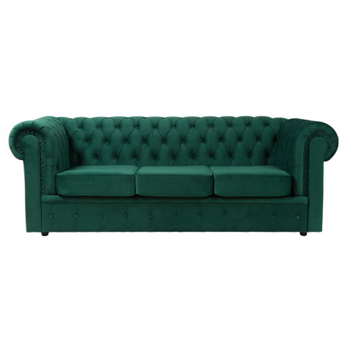 диван честерфилд большой прямой зеленый в Нижневартовске