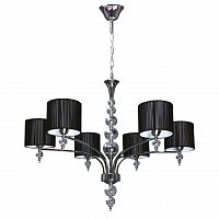 дизайнерская подвесная люстра spot light lyon 5070604 черная в Нижневартовске