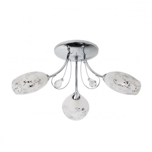 потолочная люстра de markt фиеста 267013603 белая в Нижневартовске