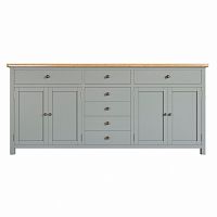 большой комод jules verne массив березы серый в Нижневартовске