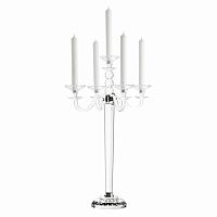 канделябр стеклянный на 5 свечей crawford l от eichholtz, 73,5 см в Нижневартовске