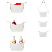 органайзер для душа bask белый-никель в Нижневартовске