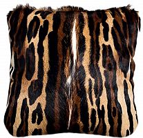подушка меховая 40х40 оцелот в Нижневартовске