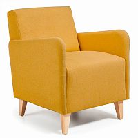 kopa кресло из натурального дерева, горчица s375va81 от la forma (ex julia grup) в Нижневартовске