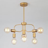 подвесная люстра eurosvet avion 70058/6 золото в Нижневартовске