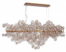 подвесной светильник crystal lux deseo sp15 l1400 gold в Нижневартовске