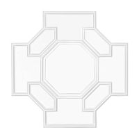 зеркало круглое в белой раме borromeo от eichholtz в Нижневартовске