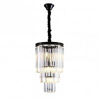 подвесная люстра newport 31110/s black+gold в Нижневартовске