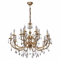подвесная люстра chiaro габриэль 11 491013115 латунь в Нижневартовске