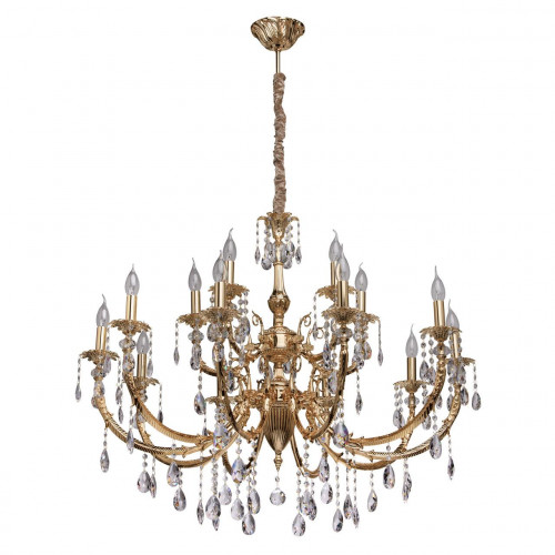 подвесная люстра chiaro габриэль 11 491013115 латунь в Нижневартовске