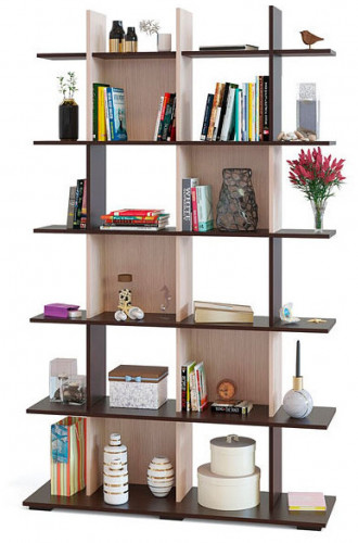 стеллаж сокол ст-6 24 полки, материал: лдсп в Нижневартовске