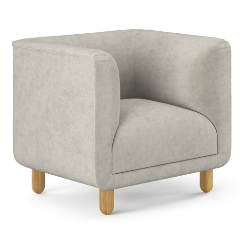 кресло tribeca, серое в Нижневартовске