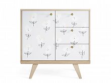 мини-комод thimon осветлённый дуб принт №064 в Нижневартовске