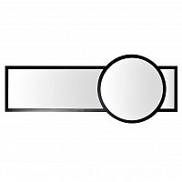 зеркальное панно геометрическое 150х60см в Нижневартовске