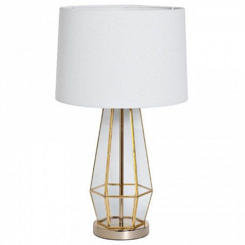 лампа настольная d35*72см плафон белый в Нижневартовске