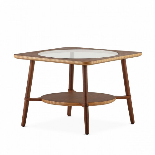 стол кофейный cutout коричневый в Нижневартовске