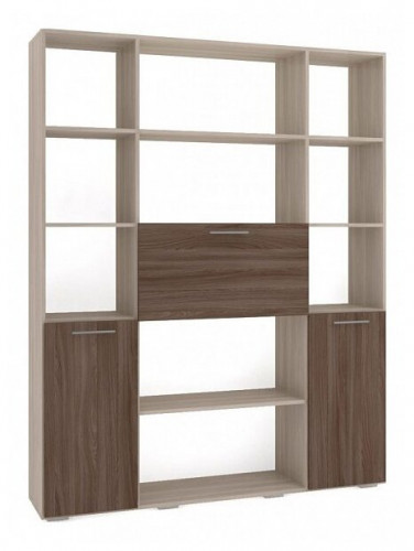 стеллаж баронс бриз ст.114.1600-01 10 полок, материал: лдсп в Нижневартовске