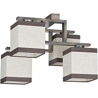 потолочная люстра tk lighting 409 lea gray 4 в Нижневартовске