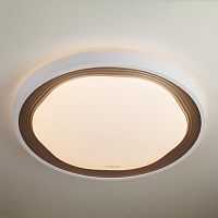 потолочный светодиодный светильник eurosvet range 40006/1 led кофе в Нижневартовске