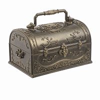 шкатулка для украшений музыкальная золотого цвета в Нижневартовске