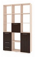 стеллаж баронс бриз ст.083.1204-01 10 полок, 2 ящика, материал: лдсп в Нижневартовске