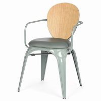 стул louix с подушкой серый в Нижневартовске