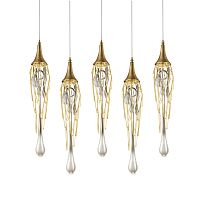 подвесной светильник goddess tears 5 gold от delight collection в Нижневартовске