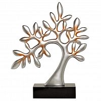статуэтка дерево черно-серебряная 31х10х38 в Нижневартовске