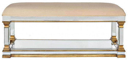 банкетка широкая emotion бежевая в Нижневартовске