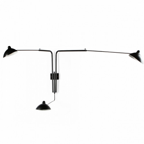 настенный светильник sconce mouille 3 лампы 1 в Нижневартовске