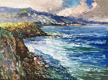 картина маслом прибой в Нижневартовске