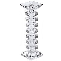 подсвечник хрустальный квадратный вавилон vavilon, 32 см в Нижневартовске