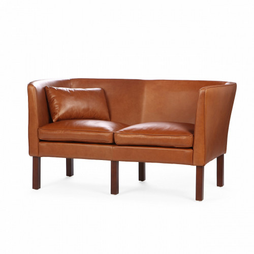 диван mogensen прямой коричневый в Нижневартовске