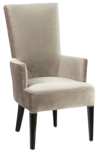 стул с подлокотниками high back chair бежевый в Нижневартовске