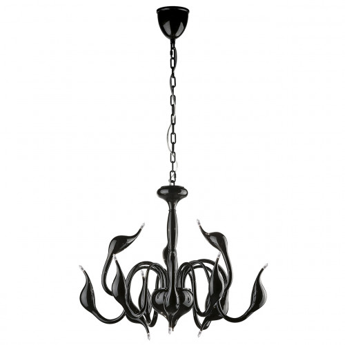 подвесная люстра lightstar cigno collo bk 751127 в Нижневартовске