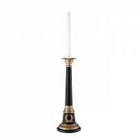 подсвечник черный с золотом классический arosa s от eichholtz, 41,5 см в Нижневартовске